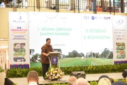 IPB University meluncurkan Sekolah Sampah Mandiri atau ‘SeSaMa’ sebagai inovasi sosial pengelolaan sampah berbasis masyarakat. (Jabar Memanggil/IST)