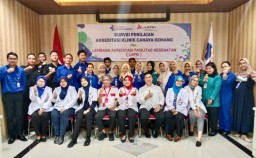 Jajaran Direksi dan Staf Klinik Cahaya Kemang, usai berhasil melaksanakan survei akreditasi. ( Jabar Memanggil/ IST)