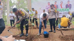 Lestarikan Alam, Polda Jabar Tanam 10 Juta Pohon di Gunung Palasari Sumedang