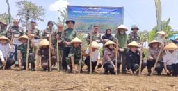 Kodim 0610 Sumedang Sulap Bekas Tambang Galian C Menjadi Lahan Produktif