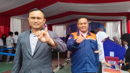 Berikan Edukasi Politik jelang Pemilu, SMKN 1 Garut Gelar Pemilihan Ketua OSIS Gunakan Sistem Pemilu