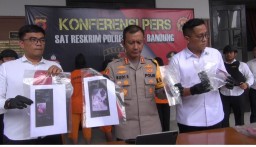 Gelar perkara kasus narkoba Polrestabes bandung dengan barang bukti Sabu-sabu seberat 2 kilogram. (Jabar Memanggil/ Rony)