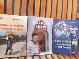 Penulis Blora Ahmad Adirin Terbitkan Buku Ketiga Berjudul 'Ketut Sanjaya, Jejak Kesenian Si Anak Dangdut'