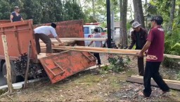 BPBD Kabupaten Sukabumi, Salurkan Bantuan Bahan Bangunan dan Sembako ke Lokasi Gempa