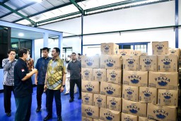 "PRAJA" Menjadi Merek Air Minum Institut Pemerintahan Dalam Negeri