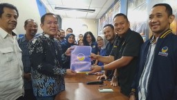 Dokter Rayendra Resmi Ikut Penjaringan Bacawalkot Bogor di Partai Nasdem