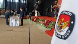 Setelah Dilantik 130 Anggota PPK Kabupaten Sumedang langsung Tancap Gas