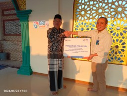 BRI Bogor Pajajaran Salurkan TJSL untuk Renovasi dan Perluasan Masjid Al-Musthofa