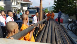 Komplotan Spesialis Pencurian Tiang Jaringan Telekomunikasi Berhasil Dibekuk Satreskrim Polres Sumedang