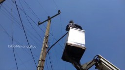 Menuju "Bogor Caang" Dishub Kabupaten Bogor Lakukan Perbaikan Lampu Jalan Desa