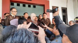 Door Stop Hari Bhakti Adyaksa Kejaksaan di Kota Sukabumi, Jurnalis Dihardik Kasi Pidsus