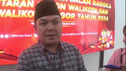 Ketua KPU Kota Bogor, Muhammad Habibi Zaenal Arifin. ( jabar memanggil/ Y. Irawan) 