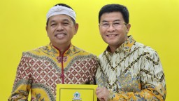 Dapat Dukungan Penuh Dari Beberapa Partai, Erwan Setiawan Resmi Maju Pilgub Jabar Dampingi Dedi Mulyadi