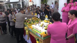 Polrestabes Bandung Menggelar HUT Polwan ke 76