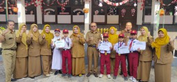 Siswa SDN 1 Pakuwon Raih Prestasi Kejuaraan Karate Antar Dojo (Kedurjo)