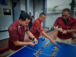Lapas Kelas II A Garut Lakukan Perawatan dan Rolling Kunci Gembok