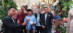 Calon Wali Kota Depok Supan Suri Menghadiri Wedding Expo di Pesona Square ( Sidharta) 