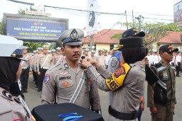 Tingkatkan Disiplin Berlalulintas, Polres Sukabumi Kota Gelar Operasi Keselamatan Lodaya-2025