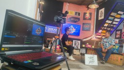 Rudy Gunawan ( Kanan) Saat Mengisi Acara Di Salah Satu Podcast ( jabar memanggil/ Wildan)