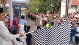 445 Calon Jamaah Haji Asal Sumedang Gelombang Pertama di Berangkatkan