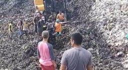 Operator Ekskavator Tewas Tertimbun Longsoran Sampah di TPSA Galuga