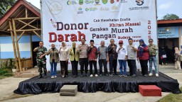 Meriahkan HUT RI ke-80 RM. Alam Ciloa Gelar Donor Darah, Khitanan Massal dan Bazar Pasar Murah