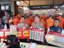 Satres Narkoba Polres Sumedang Bekuk 19 Tersangka Penyalahguna Narkotika dan Obat-obatan