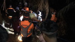 Seorang Pendaki Terjatuh di Gunung Cakrabuana Sumedang, Tim SAR Gabungan Laksanakan Evakuasi