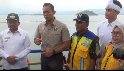 Menko AHY : Bendungan Jatigede Bisa Untuk PLTS Terapung