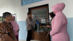 Wujud Nyata Kepedulian Polri, Kapolres Sumedang Resmikan Dapur SPPG