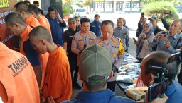 Nyambi Kurir Sabu, Pengamen Asal Bandung Diamankan Satresnarkoba Polres Sumedang 