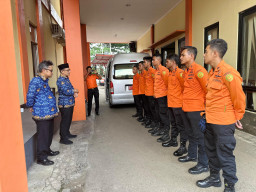 SAR Bandung Terjunkan Personil Perkuat Pelaksanaan Operasi SAR di Wilayah Sumatera