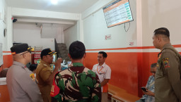 Forkopincam Jatinangor dan Satpol PP Kasih Surat Peringatan Kepada Pengusaha Shuttle Bus dan PKL