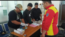 Jelang Libur Nataru, Polres Sumedang Tes Urine Sopir Bus AKAP