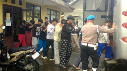 Polres Cianjur Amankan 10 Pelajar Duel Gladiator Viral, Satu Luka Patah Tulang