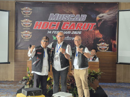 Tedy Golsom Terpilih sebagai Ketua Harley-Davidson Club Indonesia Cabang Garut, Siap Kolaborasi Majukan Wisata Garut