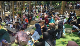Ramai Pengunjung, Green Garden Pajagan Cisitu Sumedang Dipadati Ribuan Wisatawan saat Libur Lebaran 2026