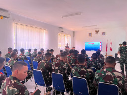 Perwira Seskoad Dalami Pembinaan Satuan di Garut Selatan, Yonif TP 890 Jadi Laboratorium Lapangan