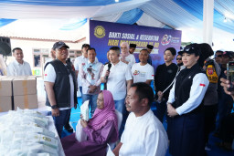 Sambut Hari Bhayangkara ke-80, Wakapolri Bersama Akpol '90 Dhira Brata Gelar Aksi Sosial dan Layanan Kesehatan di Bogor