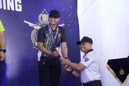 Wakapolres Sukabumi Kota Raih Juara 3 Kapolri Cup Shooting Championship 2026