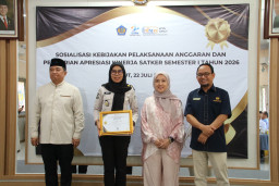 Lapas Garut Raih Dua Penghargaan Pengelolaan Keuangan Negara dari KPPN Garut