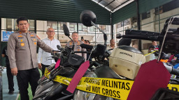 Polres Sumedang Ringkus Sindikat Curanmor Asal Lampung, 18 Sepeda Motor dan Senpi Rakitan Disita