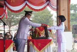 Peringatan HUT ke-81 Kemerdekaan RI di Sumedang Berlangsung Khidmat, Bupati Tekankan Penguatan Wawasan Kebangsaan