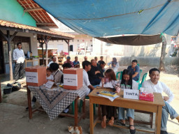 Edukasi Pesta Demokrasi, Pemilihan Ketua RW 07 di Pasirmuncang Digelar Layaknya Pemilu 