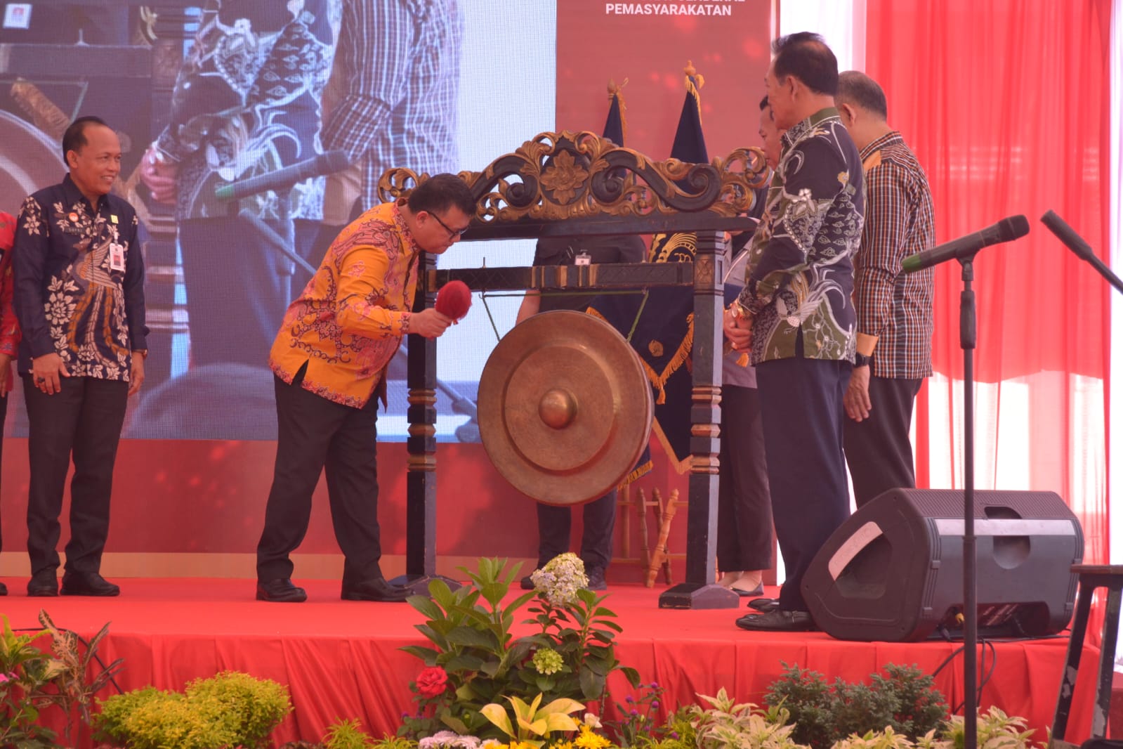 Plt Dirjen Pas Reynhard Silitonga Resmikan Sejumlah Revitalisasi Sarana dan Prasarana