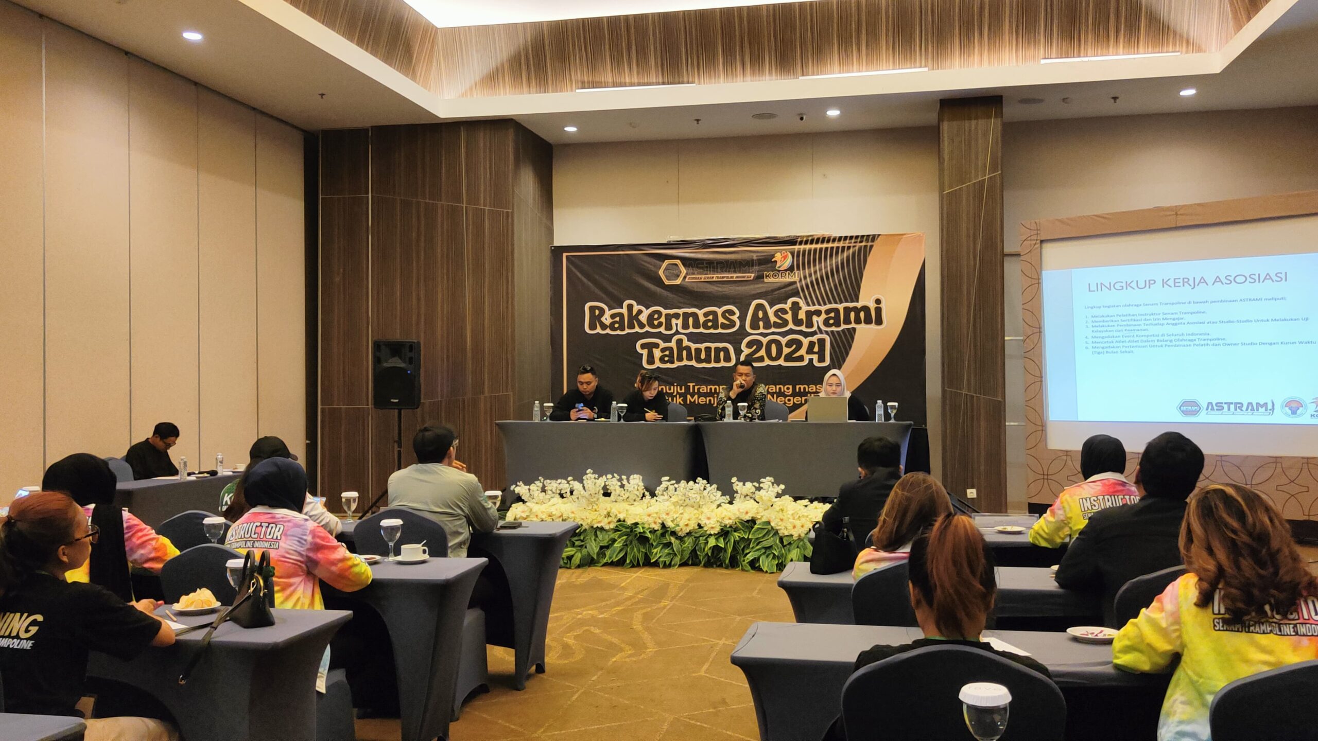 Sebagai Daerah Pencetus, Asosiasi Senam Trampolin (Astrami) Gelar Rakernas di Garut