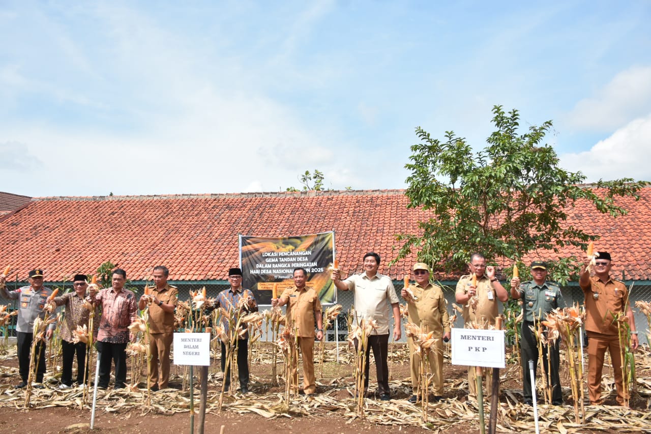 Pencanangan Tandan Desa oleh Tiga Menteri di Sumedang Simbol Dukungan Ketahanan Pangan