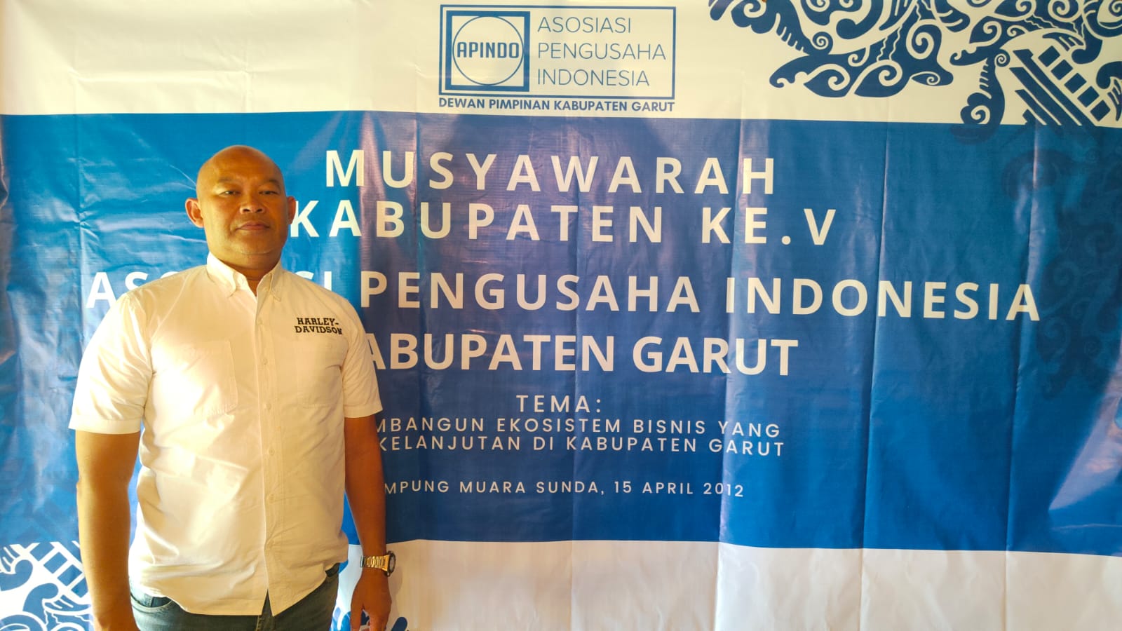 Tedy Golsom Terpilih Sebagai Ketua Dewan Pimpinan Kabupaten Asosiasi Pengusaha Indonesia