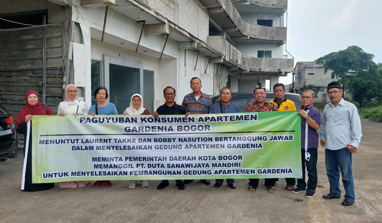Konsumen Apartemen Gardenia Desak Pemkot Bogor Cari Solusi