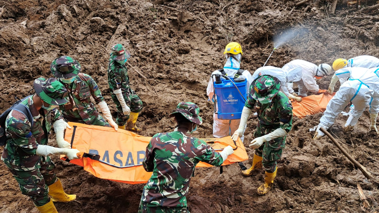 Tim SAR Gabungan Temukan 7 Bodypack di Hari ke-12 Operasi, Total Temuan 92